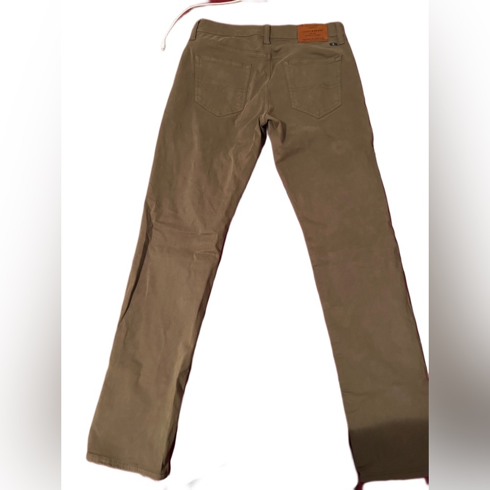 Olive Green Lucky Brand Slim Pants Size 30x32 - Picture 4 of 4